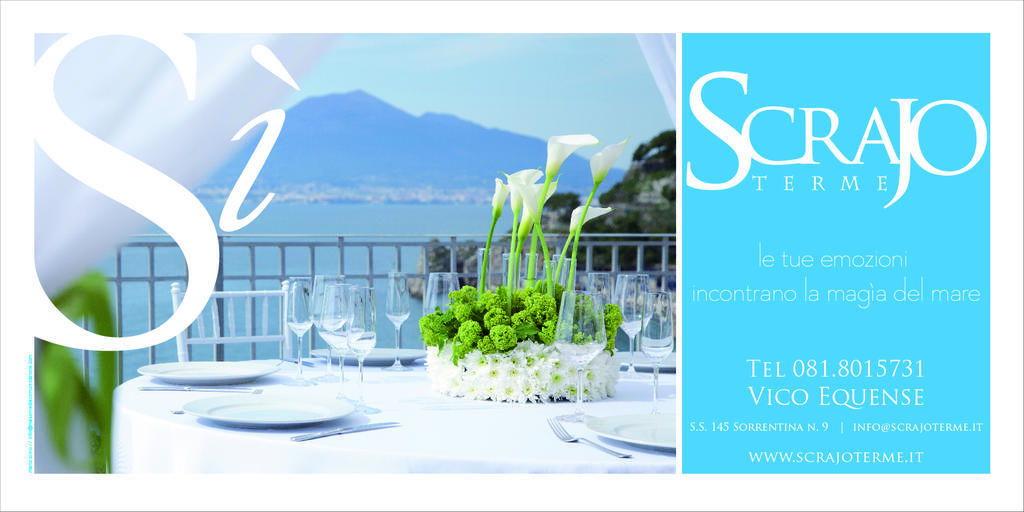 Hotel Scrajo Wellness & Mineral Spa Neapolitan Riviera 外观 照片